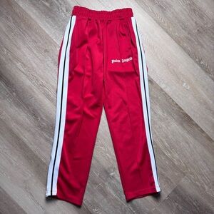 Palm Angels Men’s Sweat Pants Size Medium Red
